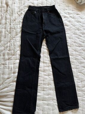 Saint Laurent 90’s HW Black Denim